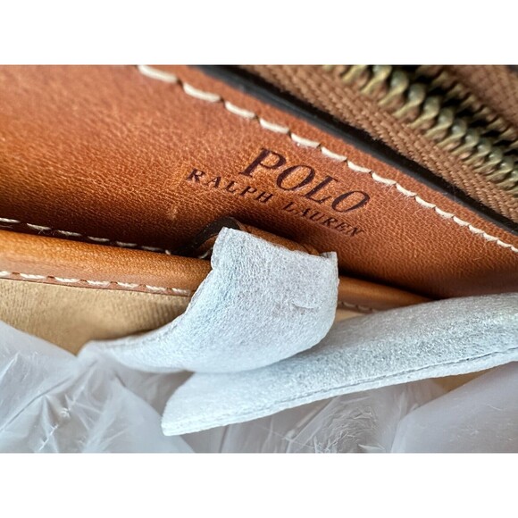 NWT $298 POLO RALPH LAUREN WOMEN'S BAG Canvas Bellport Medium Tote reversible ne - Picture 12 of 16